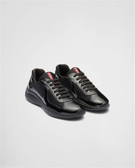 prada running sneakers on feet|prada athletic tennis shoes.